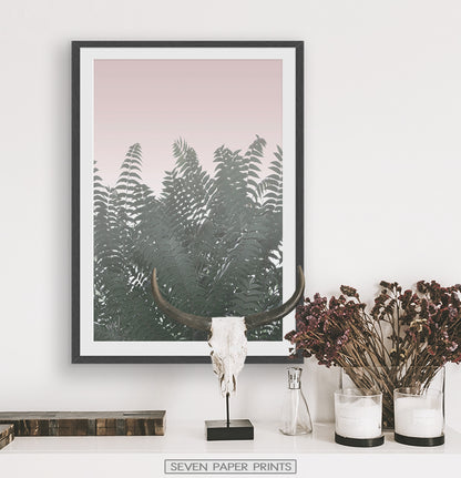 Botanical leaf Art Single Print
