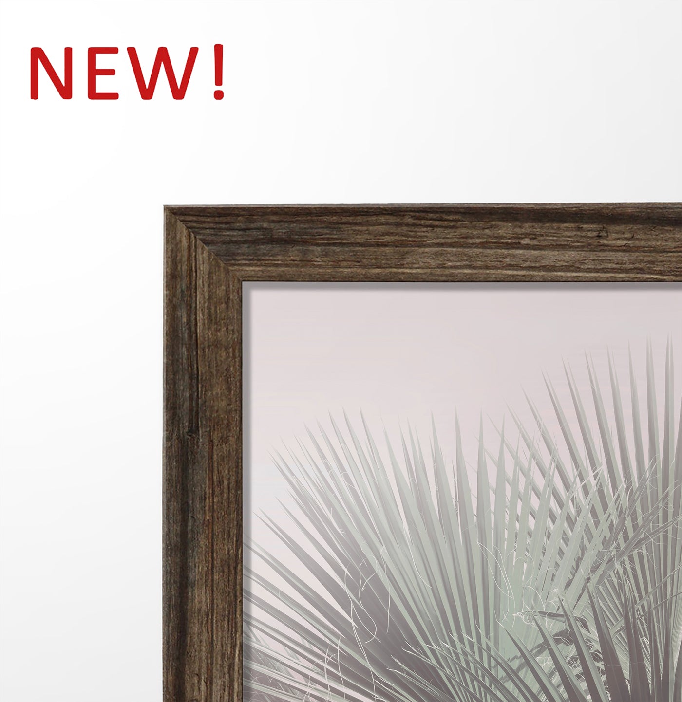 New wooden frame is available!
