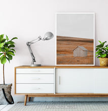 Load image into Gallery viewer, White-framed on a wooden cabinet
