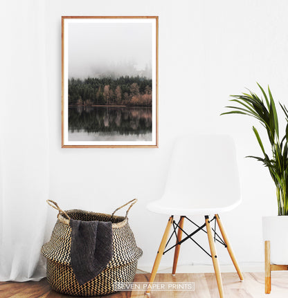 Wooden-framed In A White Room