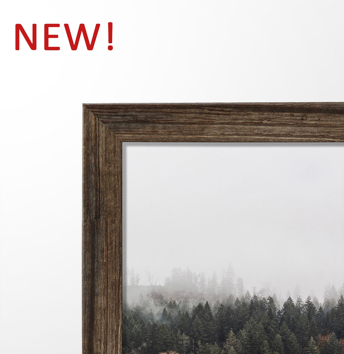 New wooden frame is available!