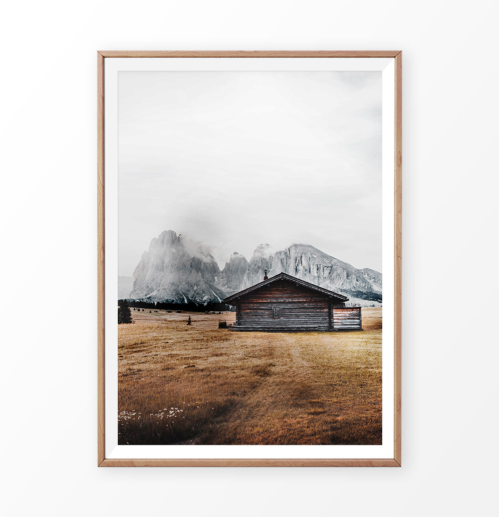 Wooden-framed