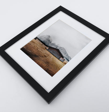 A Photo Print of a Nordic Autimn Landscape