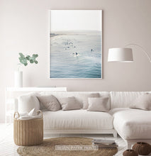 Load image into Gallery viewer, Surfers in California Beaches Living Room Wall Art
