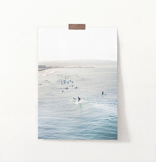 Large Surfing Wall Art