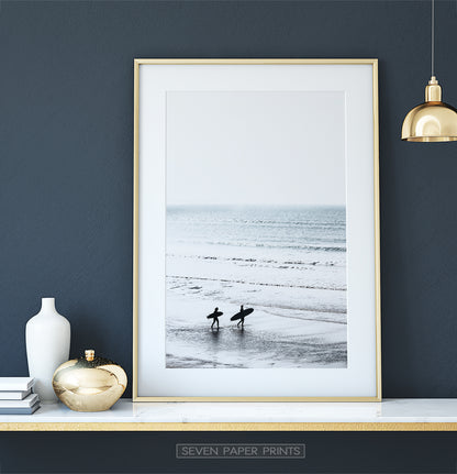 Surfer Wall Decor for Dark Walls