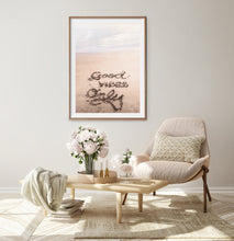 Load image into Gallery viewer, Sand Signs on The Beach Wall Print

