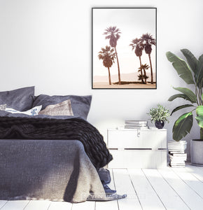 Extra Large Palm Wall Art for Bedroom