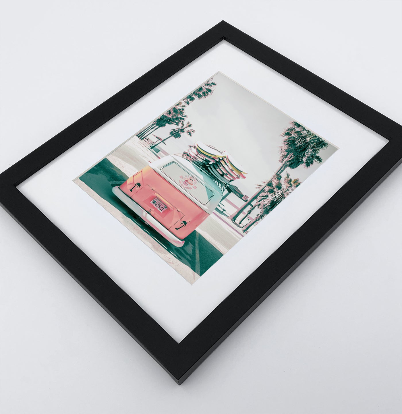 California Coastal Wall Art Set of 6 Framed Prints | Ocean