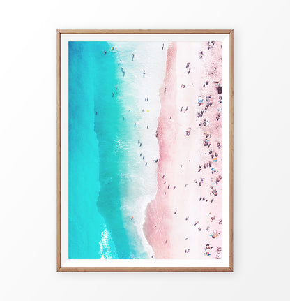Large Ocean Waves Photo Wall Art
