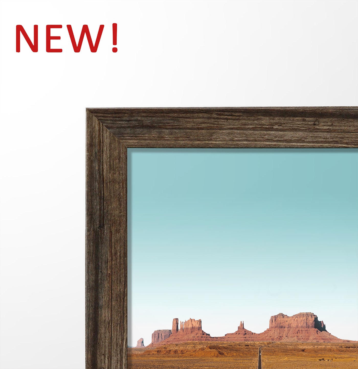 New wooden frame is available!