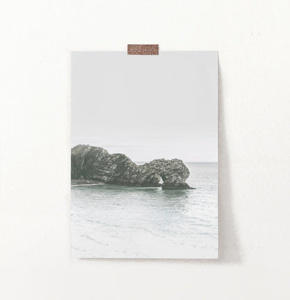 Sea Rock Minimalist Wall Art