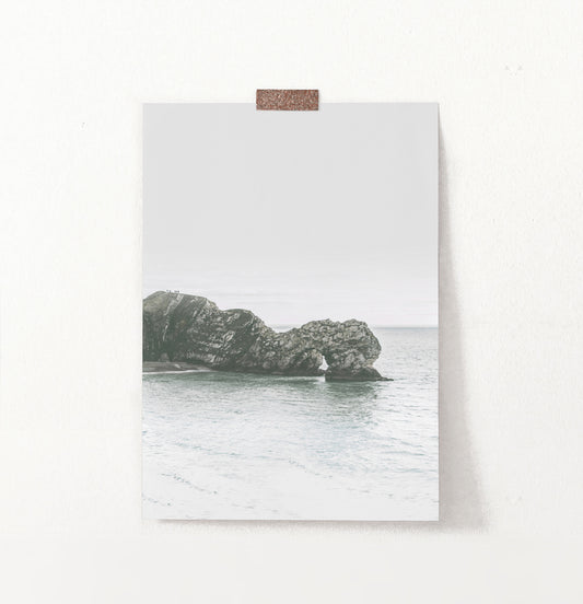 Sea Rock Minimalist Wall Art