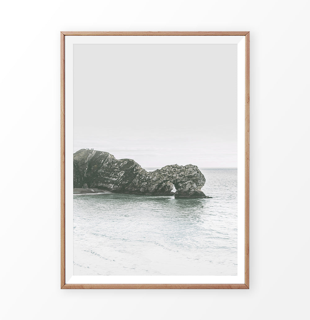 Rock in the Ocean Waves California