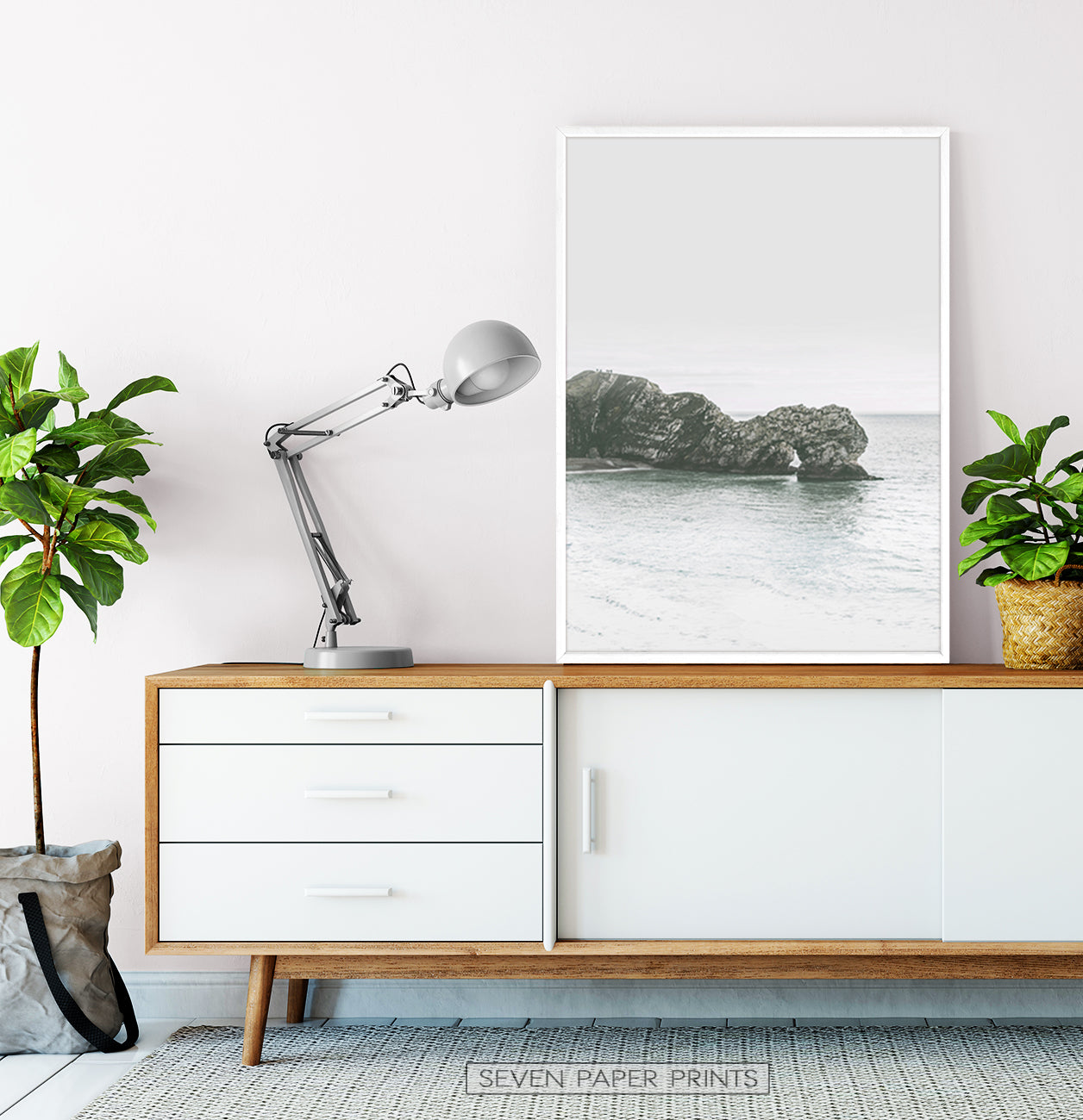Sea Rock Minimalist Wall Art