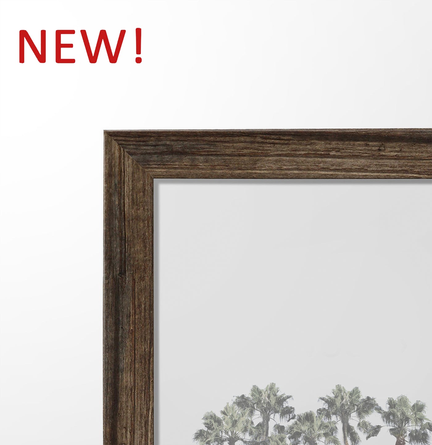 New wooden frame is available!