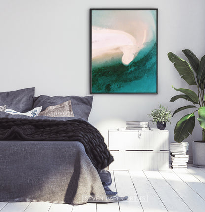 Sandbank Of Fenfushi Maldives Shore Photo Art