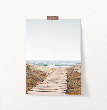 Beach Path Ocean Wall Art