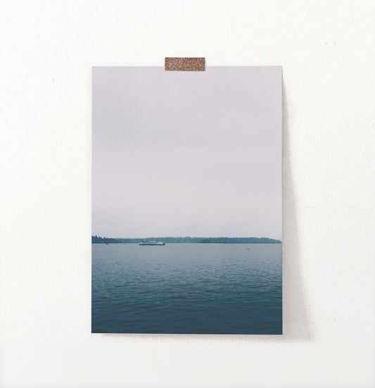 Sea Harbor Photography Wall Art
