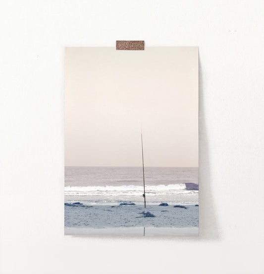 Coastal Fishing Pastel Wall Art