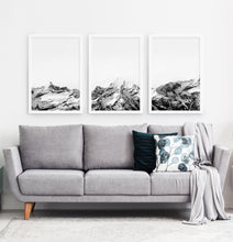 Load image into Gallery viewer, Three photo prints of snowy mountains 4

