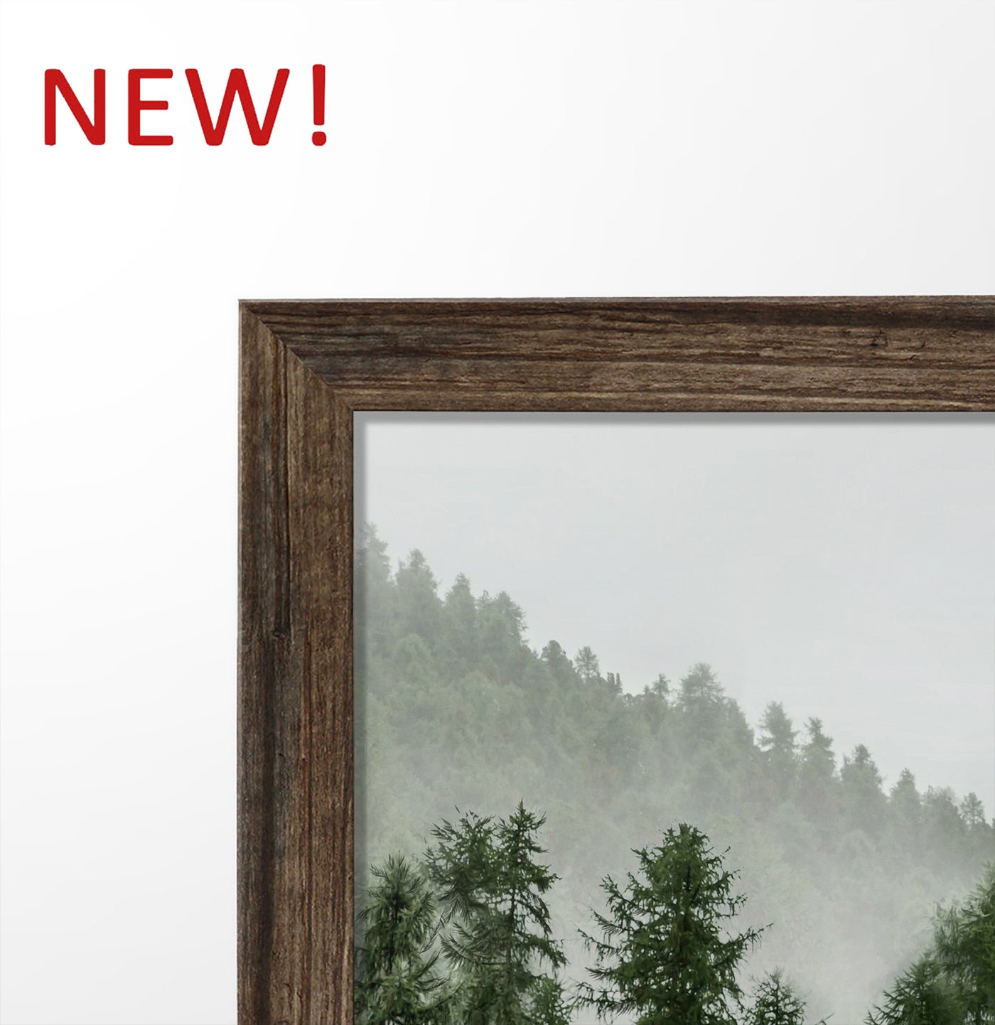 New wooden frame is available!