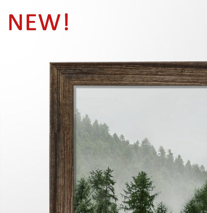 New wooden frame is available!