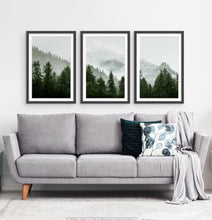 Load image into Gallery viewer, Three photo prints of a forest 1

