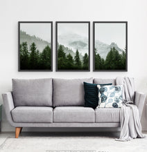 Load image into Gallery viewer, Three photo prints of a forest 3

