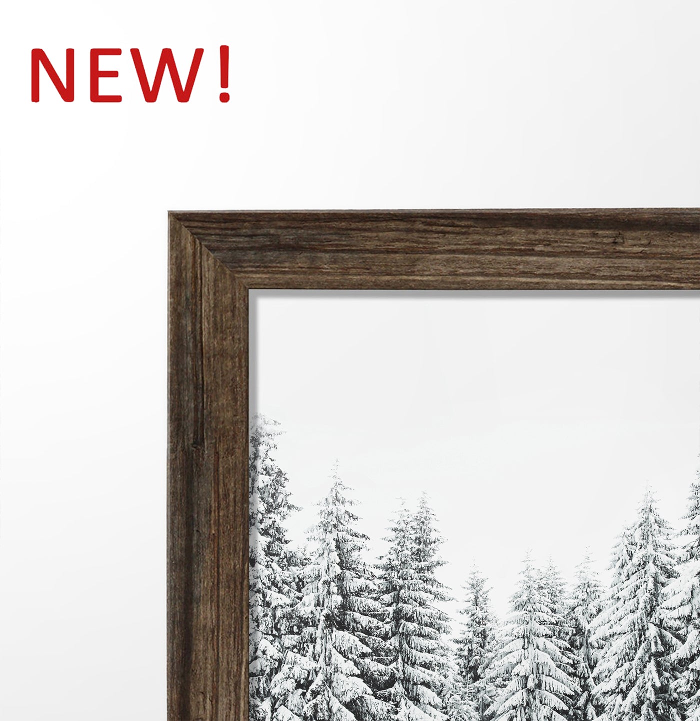 New wooden frame is available!