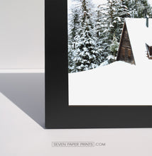 Load image into Gallery viewer, Winter Set of 6 Wall Art. Moose, Reindeer, Snowy Forest
