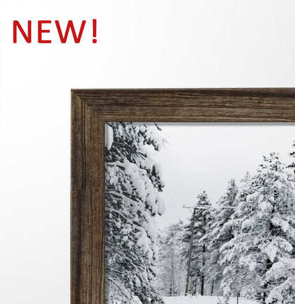 Winter Set of 6 Wall Art. Moose, Reindeer, Snowy Forest