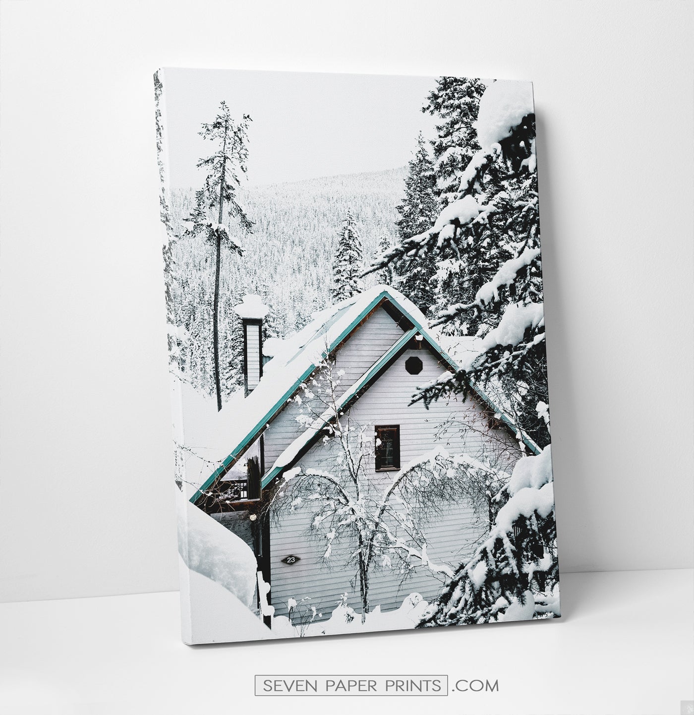 6 Piece Canvas Winter Themed Wall Decor