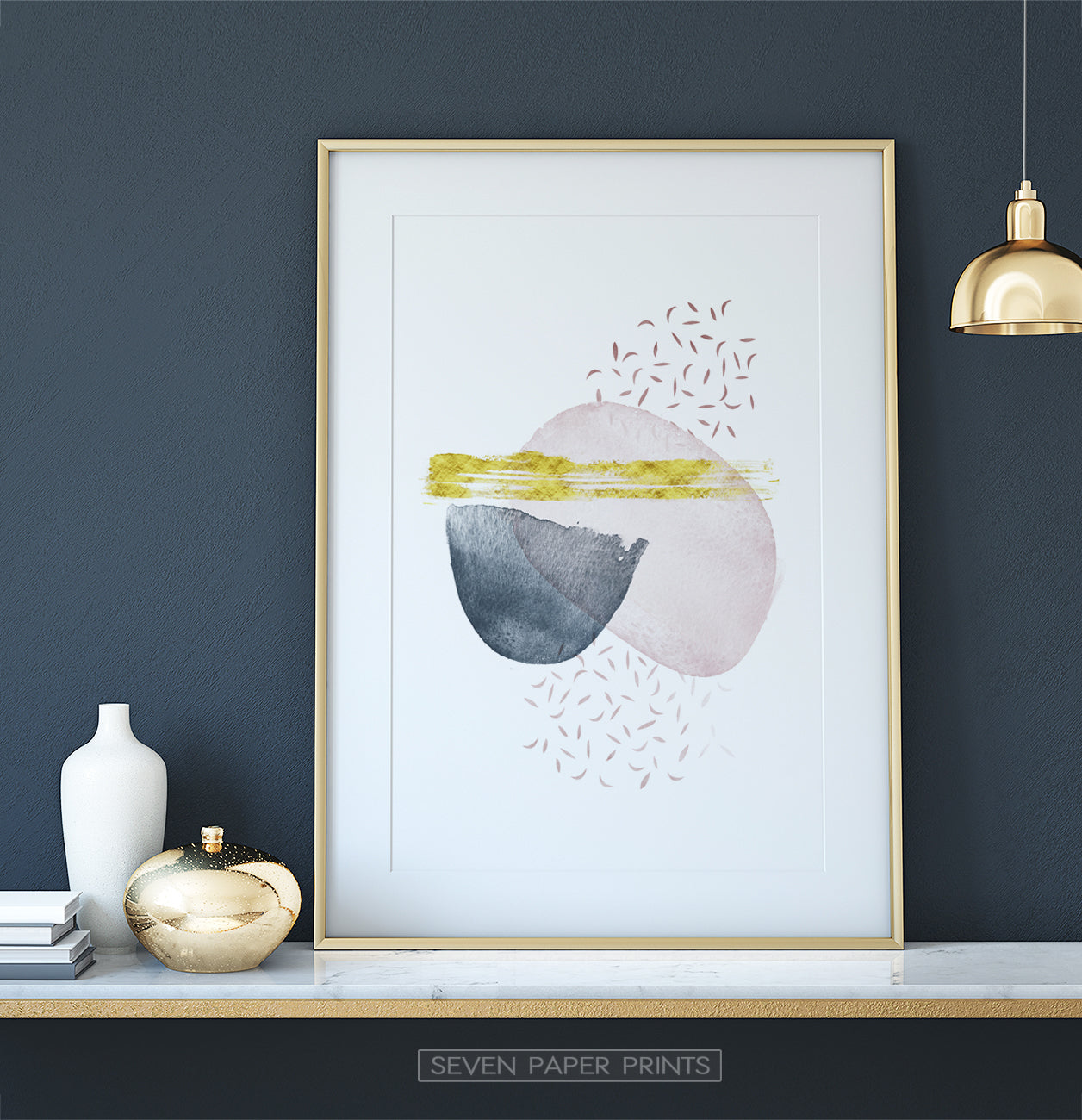 Beautiful Abstract Print for Dressing Table