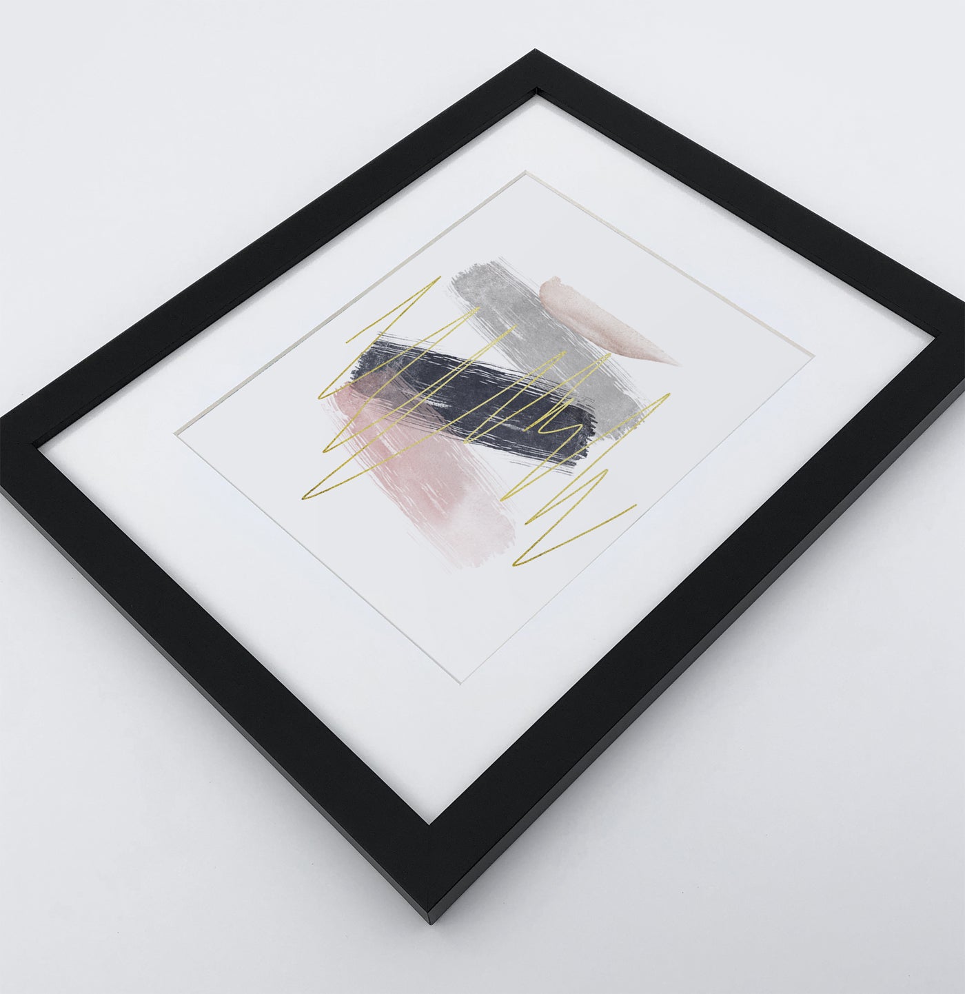 Abstract Art 6 Piece Gallery Wall. Framed or Unframed Prints