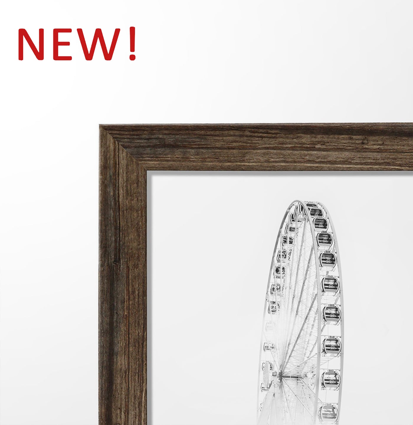 New wooden frame is available!
