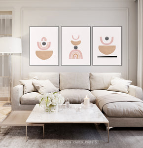 Abstract Prints for Living Room