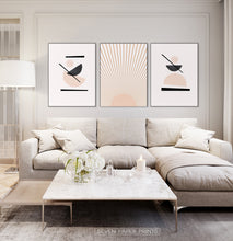 Load image into Gallery viewer, Sun Art Set of Abstract Prints for Living room
