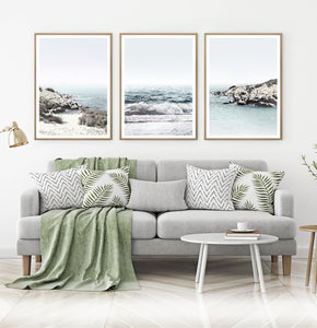 Rocky Bach Set of 3 Prints Above the Sofa