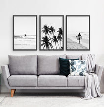 Load image into Gallery viewer, 3 beach monochrome photos
