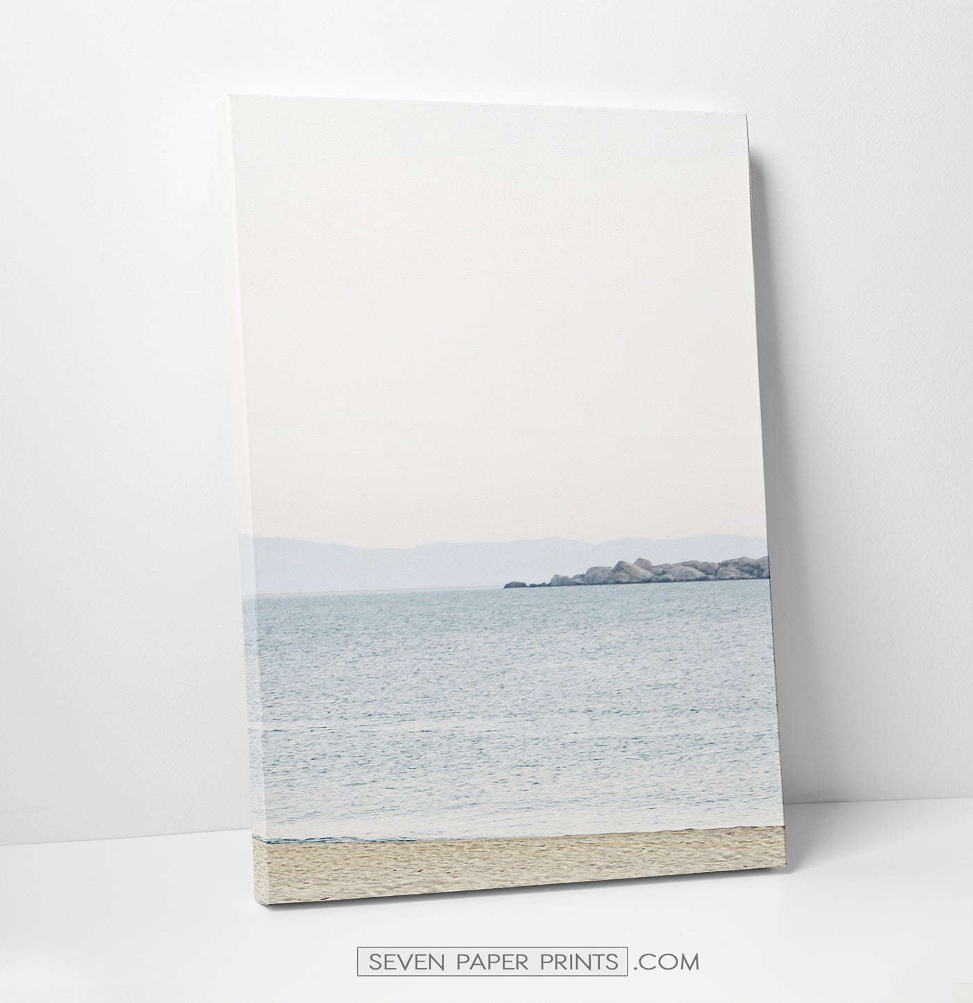 Seashore 3 piece canvas wall art #271