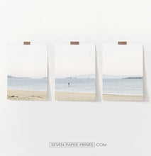 Load image into Gallery viewer, Minimalist Beach Photography Triptych
