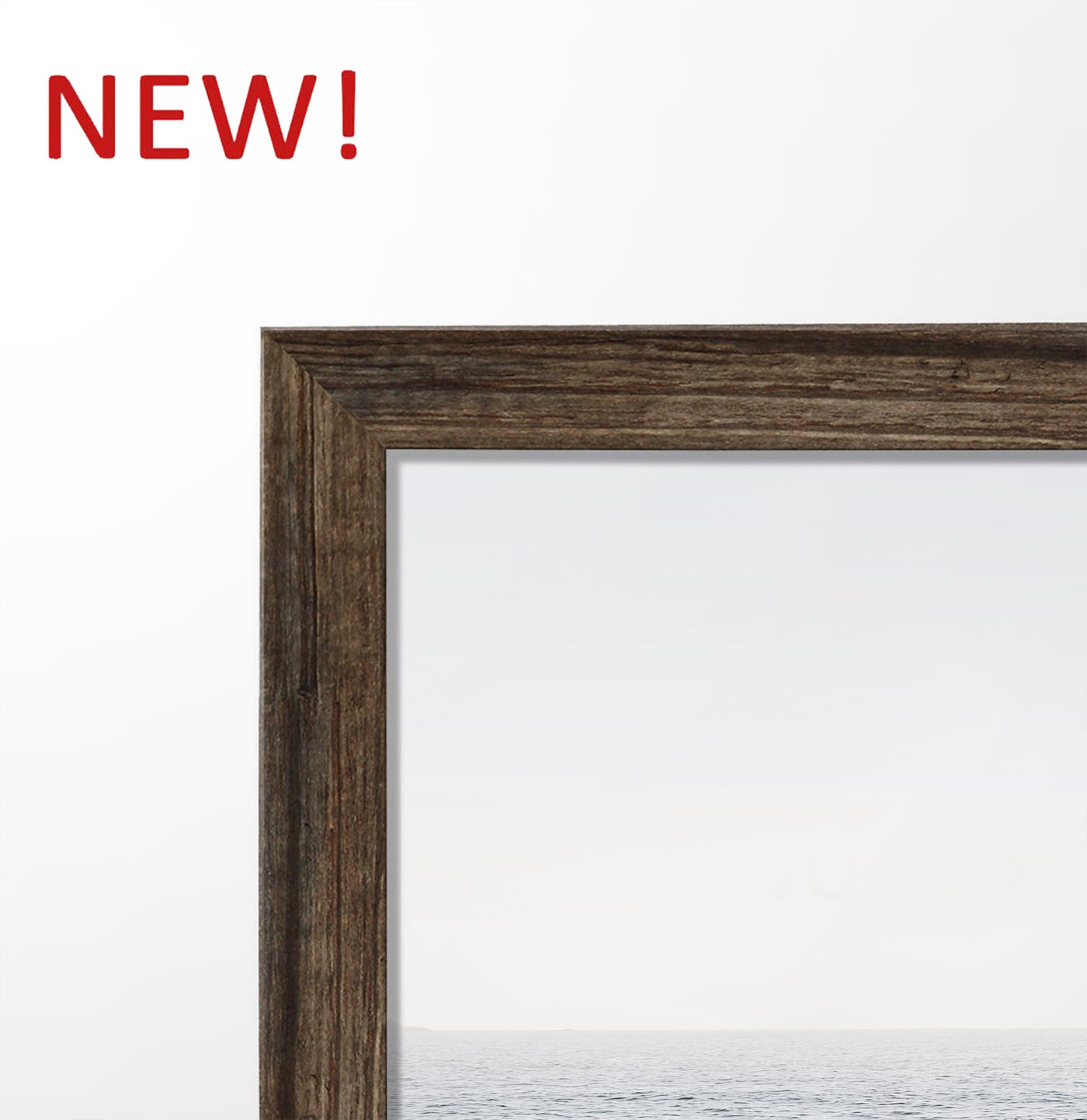 New wooden frame is available!