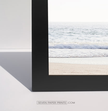 A corner of a black frame