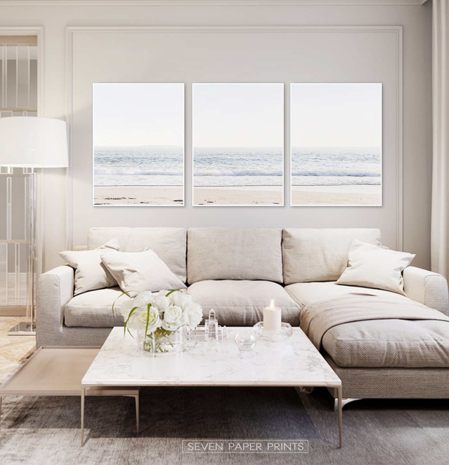 Minimalist Seascape Set of 3 Prints