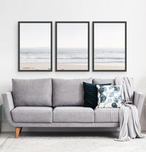 Load image into Gallery viewer, Three framed photo prints of an ocean coast 3
