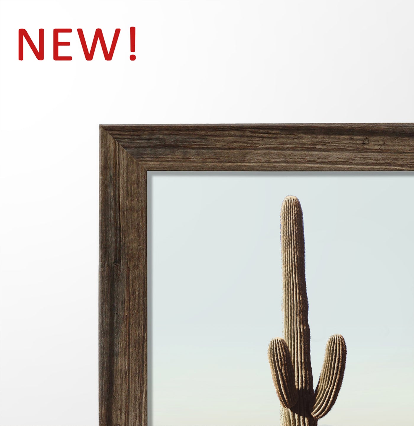 New wooden frame is available!