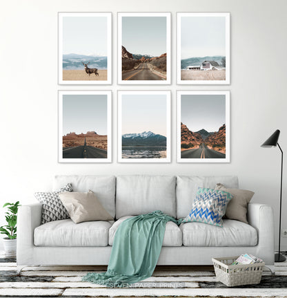 Rural Landscape 6 Piece Wall Art
