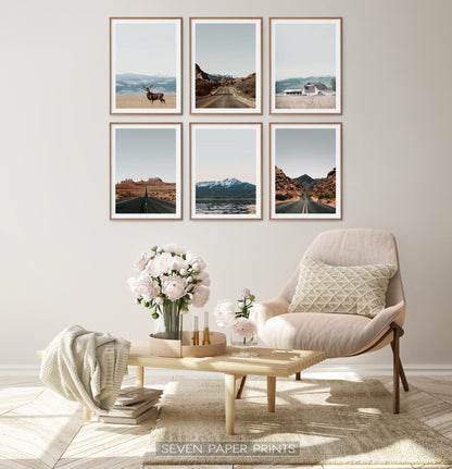 Rural Landscape 6 Piece Wall Art