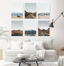 Load image into Gallery viewer, Rural Landscape 6 Piece Wall Art
